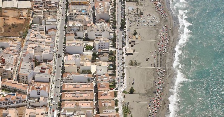 Playa El Morche, Torrox, Málaga / Fuente: mapama.gob.es