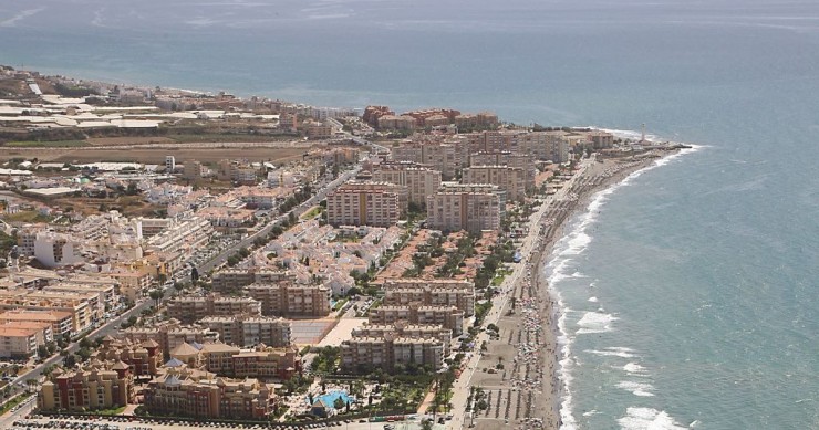 Playa Ferrara, Torrox, Málaga / Fuente: mapama.gob.es