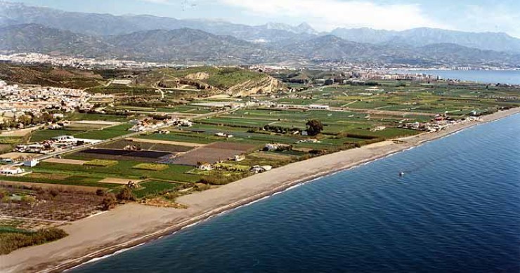 Playa Almayate, Vélez-Málaga, Málaga / Fuente: mapama.gob.es