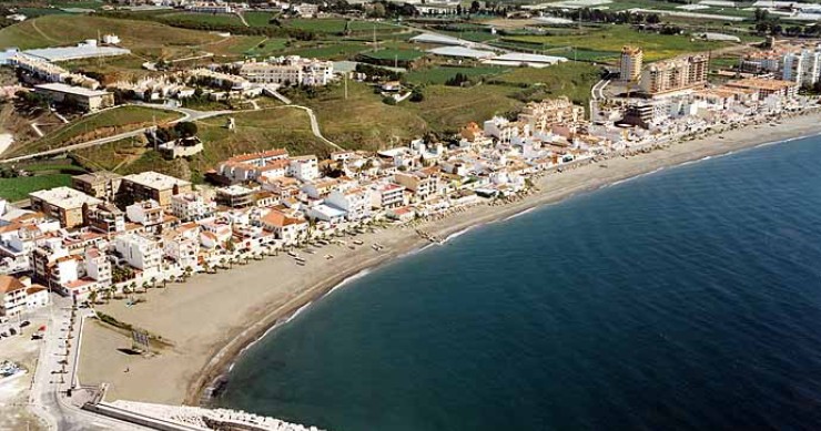Playa La Caleta, Vélez-Málaga, Málaga / Fuente: mapama.gob.es