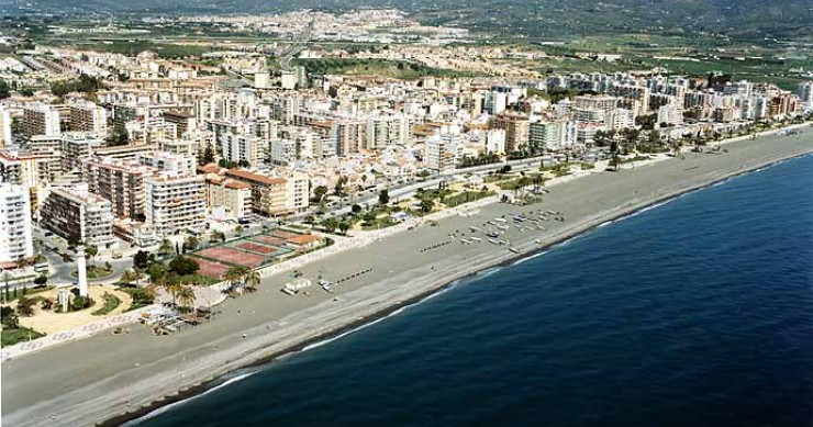 Playa Torre del Mar, Vélez-Málaga, Málaga / Fuente: mapama.gob.es