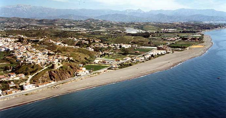 Playa Valle Niza, Vélez-Málaga, Málaga / Fuente: mapama.gob.es