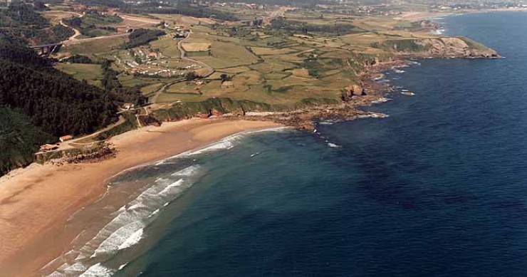 Playa Arenal de Morís, Caravia, Asturias / Fuente: mapama.gob.es