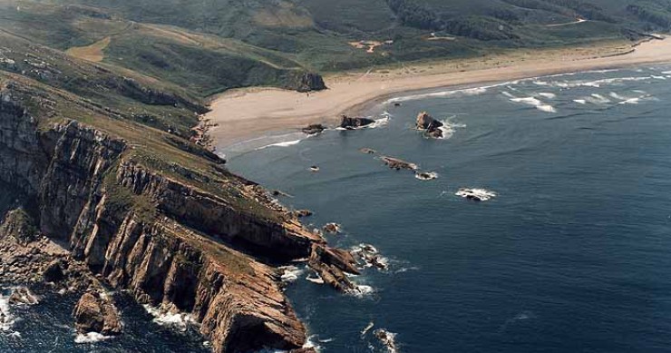 Playa Requexinos, Castrillón, Asturias / Fuente: mapama.gob.es