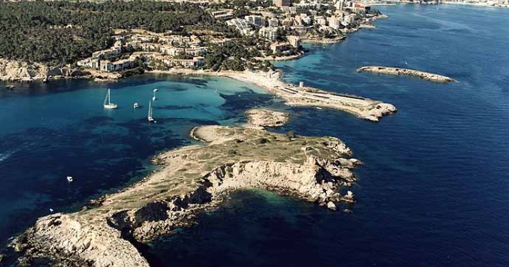 Playa Ses Illetes, Calvià, Mallorca / Fuente: mapama.gob.es