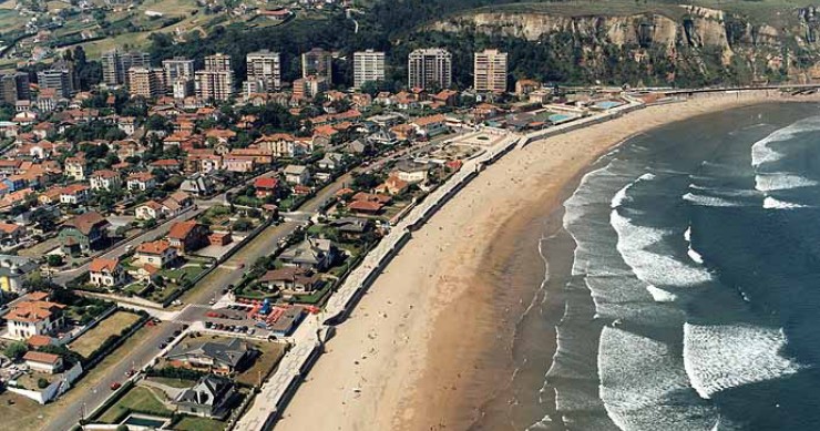 Playa Salinas, Castrillón, Asturias / Fuente: mapama.gob.es
