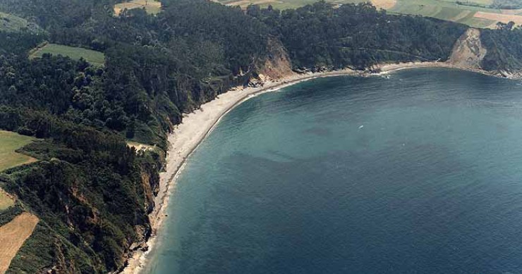 Playa Torbas, Coaña, Asturias / Fuente: mapama.gob.es