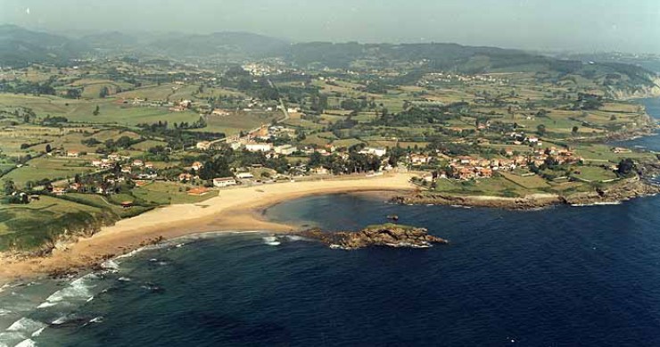 Playa La Isla, Colunga, Asturias / Fuente: mapama.gob.es