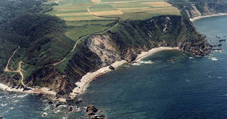 Playa Albuerne, Cudillero, Asturias / Fuente: mapama.gob.es