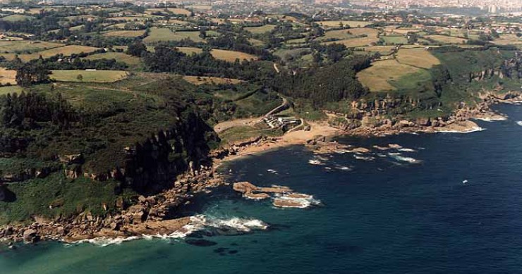 Playa Estaño, Gijón, Asturias / Fuente: mapama.gob.es