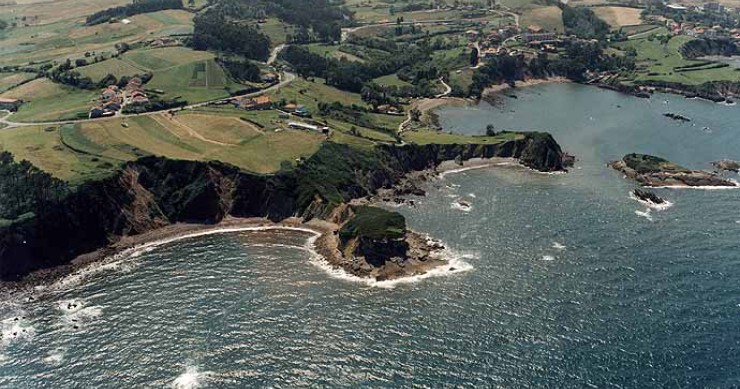 Playa Gargantera, Gozón, Asturias / Fuente: mapama.gob.es