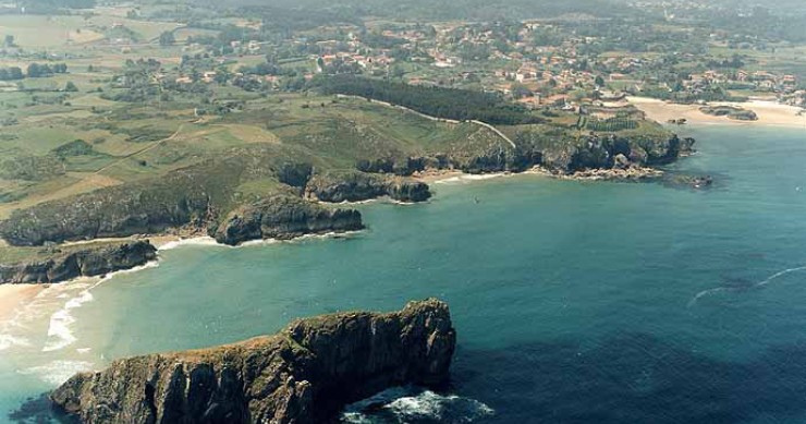 Playa El Portiello de San Martín, Llanes, Asturias / Fuente: mapama.gob.es