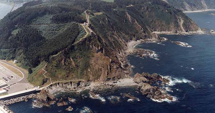 Playa El Garruncho, Muros de Nalón, Asturias / Fuente: mapama.gob.es