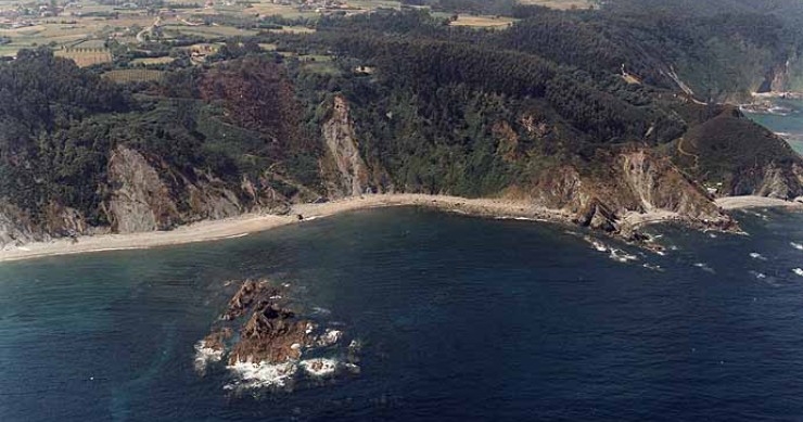 Playa La Atalaya, Muros de Nalón, Asturias / Fuente: mapama.gob.es
