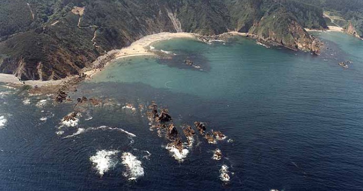 Playa Las Llanas, Muros de Nalón, Asturias / Fuente: mapama.gob.es