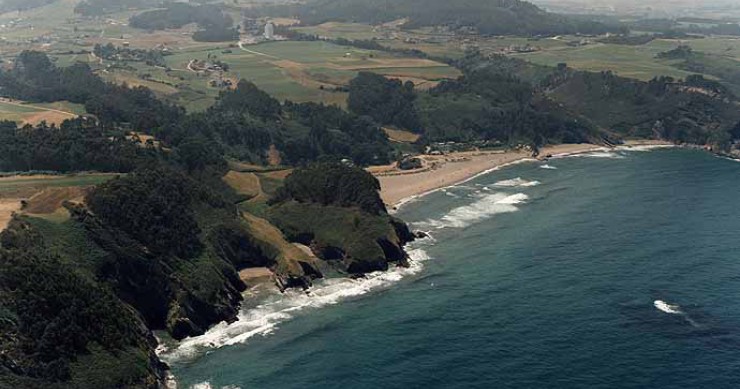 Playa Otur, Valdés, Asturias / Fuente: mapama.gob.es