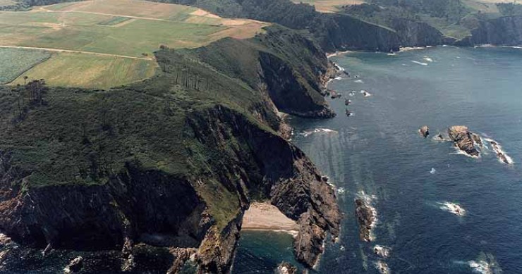 Playa Picón, Valdés, Asturias / Fuente: mapama.gob.es