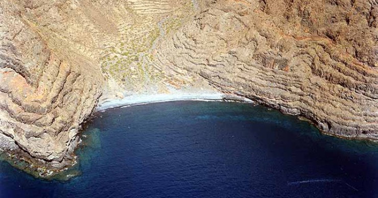 Playa Ereses, Alajeró, La Gomera / Fuente: mapama.gob.es
