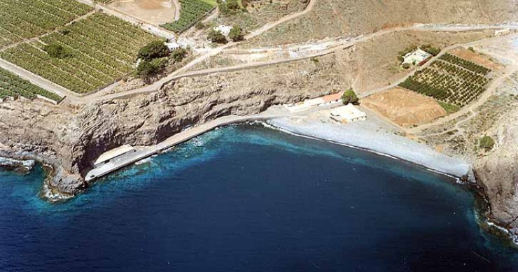 Playa Tapahuga, San Sebastián de la Gomera, La Gomera / Fuente: mapama.gob.es
