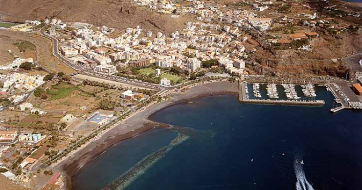 Playa San Sebastián, San Sebastián de la Gomera, La Gomera / Fuente: mapama.gob.es