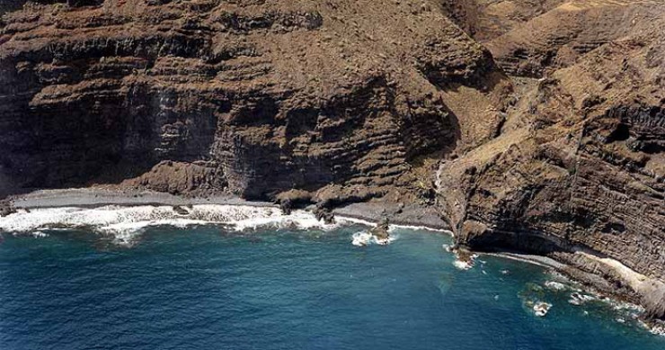 Playa Zamora, San Sebastián de la Gomera, La Gomera / Fuente: mapama.gob.es