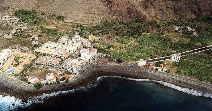 Playa Valle Gran Rey, Valle Gran Rey, La Gomera / Fuente: mapama.gob.es