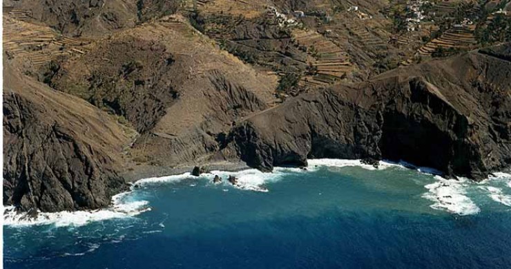 Playa El Trigo, Vallehermoso, La Gomera / Fuente: mapama.gob.es