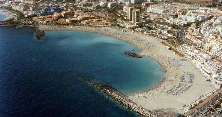 Playa Las Vistas, Arona, Tenerife / Fuente: mapama.gob.es