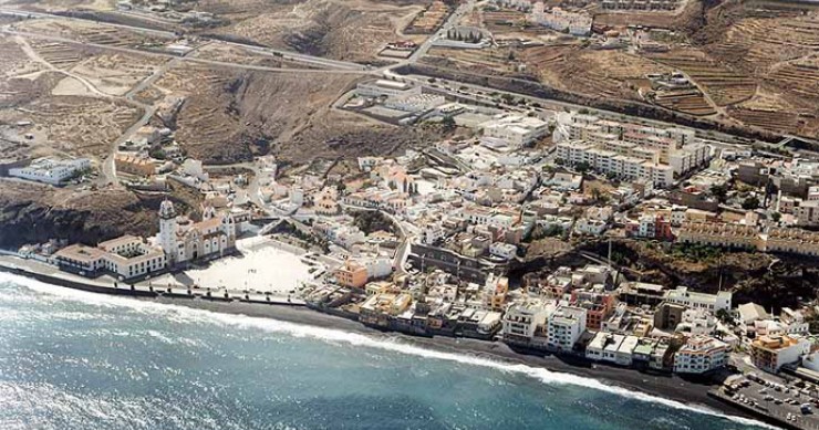 Playa Candelaria, Candelaria, Tenerife / Fuente: mapama.gob.es