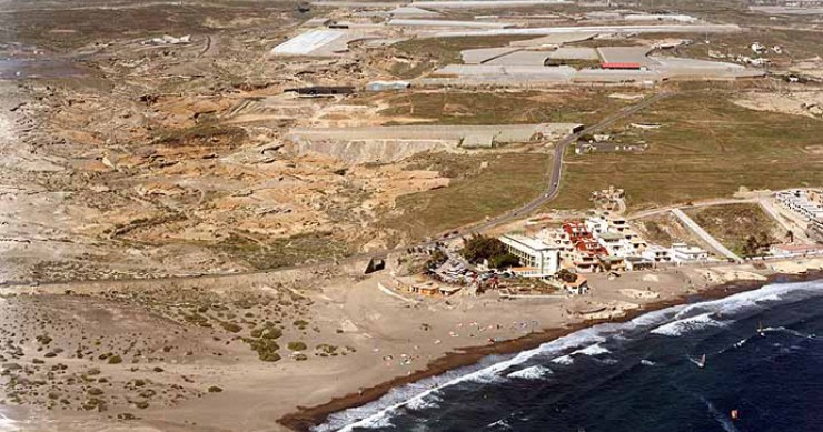 Playa El Médano, Granadilla de Abona, Tenerife / Fuente: mapama.gob.es