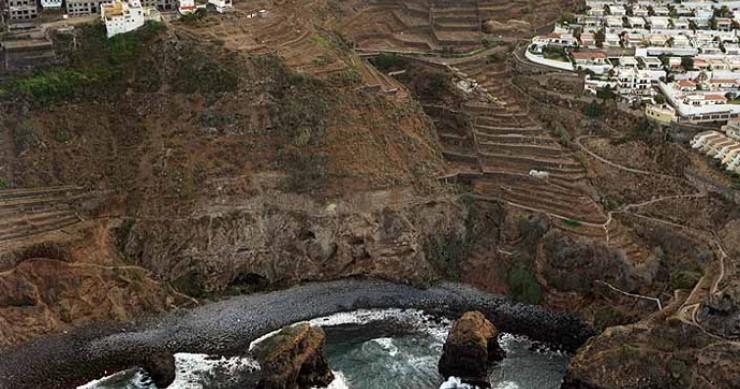 Playa El Roque, Los Realejos, Tenerife / Fuente: mapama.gob.es