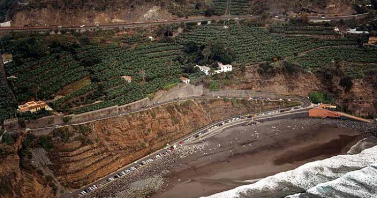 Playa El Socorro, Los Realejos, Tenerife / Fuente: mapama.gob.es