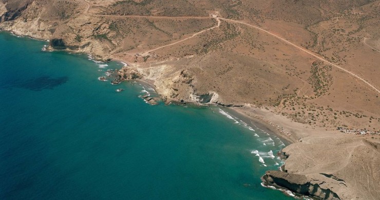 Playa Cala de la Media Luna, Níjar, Almería / Fuente: mapama.gob.es