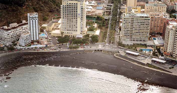 Playa Martianez, Puerto de la Cruz, Tenerife / Fuente: mapama.gob.es