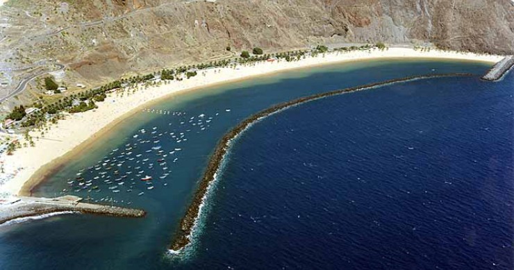 Playa Las Teresitas, Santa Cruz de Tenerife, Tenerife / Fuente: mapama.gob.es