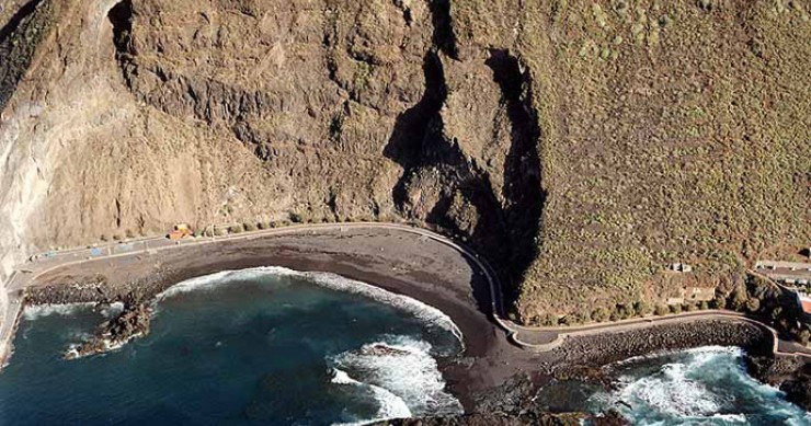 Playa La Arena, Tacoronte, Tenerife / Fuente: mapama.gob.es