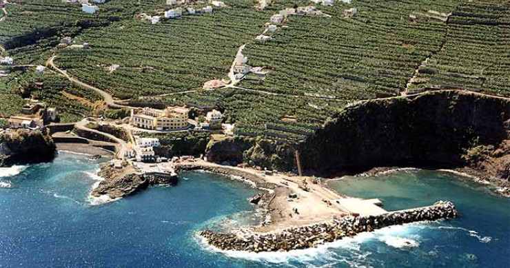 Playa Puerto Espíndola, San Andrés y Sauces, La Palma / Fuente: mapama.gob.es