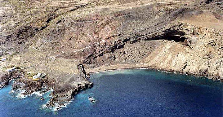 Playa Piedra Nueva, Villa de Mazo, La Palma / Fuente: mapama.gob.es