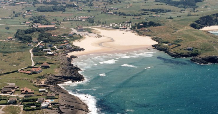 Playa Cuberris, Bareyo, Cantabria / Fuente: mapama.gob.es