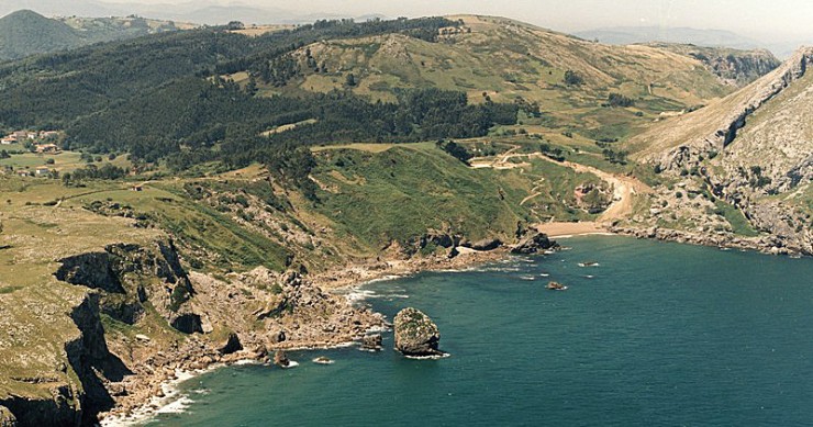 Playa San Julián, Liendo, Cantabria / Fuente: mapama.gob.es