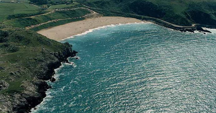 Playa Usgo, Miengo, Cantabria / Fuente: mapama.gob.es