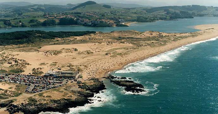 Playa Valdearenas, Piélagos, Cantabria / Fuente: mapama.gob.es