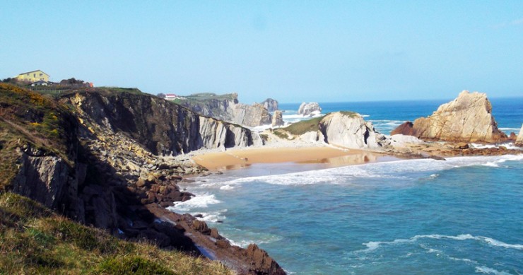 Playa Arnía, Piélagos, Cantabria / Fuente: mapama.gob.es