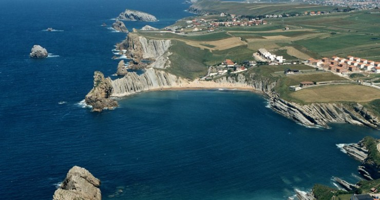 Playa Portio, Piélagos, Cantabria / Fuente: mapama.gob.es