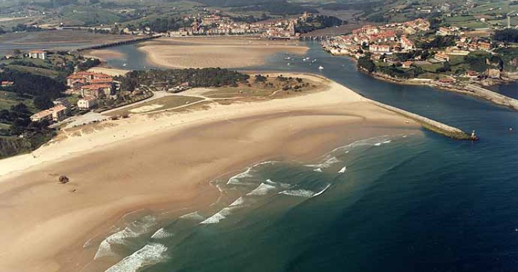 Playa Merón, San Vicente de la Barquera, Cantabria / Fuente: mapama.gob.es