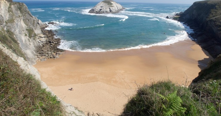 Playa Covachos, Santa Cruz de Bezana, Cantabria / Fuente: mapama.gob.es