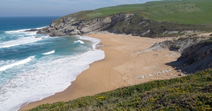Playa El Sable, Suances, Cantabria / Fuente: mapama.gob.es
