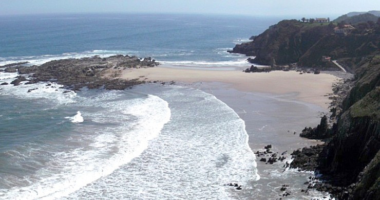 Playa Amió, Val de San Vicente, Cantabria / Fuente: mapama.gob.es