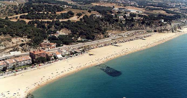 Playa La Musclera, Arenys de Mar, Barcelona / Fuente: mapama.gob.es