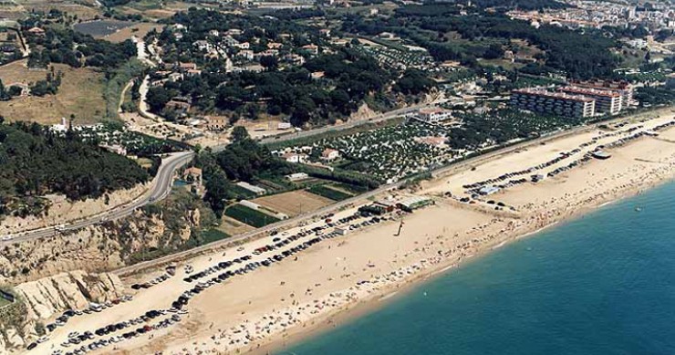 Playa El Cavaió, Arenys de Mar, Barcelona / Fuente: mapama.gob.es